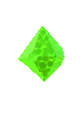 Tiny Rough Emerald