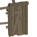 Sturdy Wooden Wall