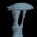 Rocky Garden Pillar